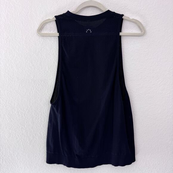 Varley Womens Active Workout Tank Size M Mesh Sleeveless Lightweight Black - Picture 2 of 8